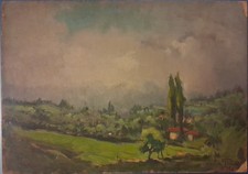 Dipinto Olio Quadro Ivo Gemelli 800 900 