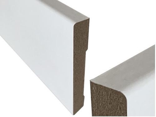 Battiscopa laminato mdf bianco - battiscopa,