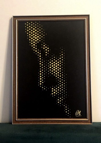 Quadro moderno dipinto olio - moderno,