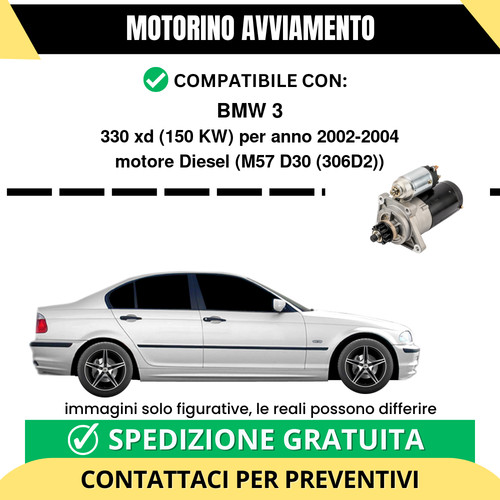 Motorino avviamento bmw - avviamento, 3