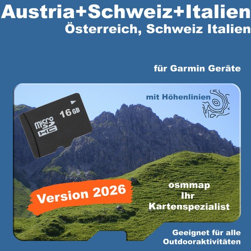 Italia austria svizzera mappa - italia,