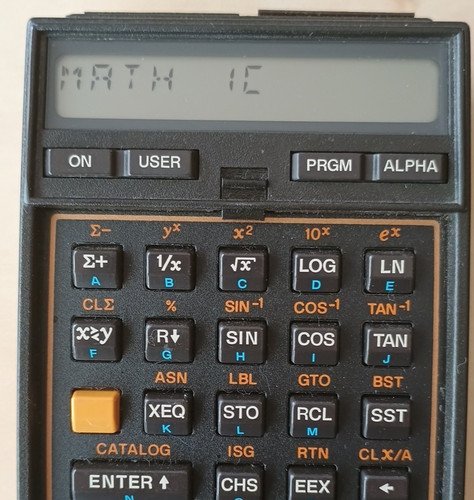 Modulo 41c math i - modulo, hp-41c