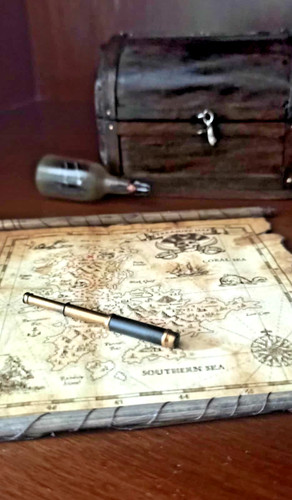 Mappa del tesoro scala per - mappa,
