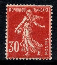 Francia 1921 Yv. 160 MNH 40% 30 C, seminatrice