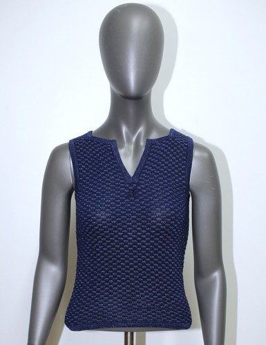 Canotta vintage anni blu - vintage, 70
