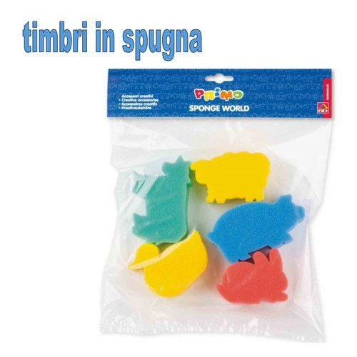 Set timbri spugna animali - spugna,