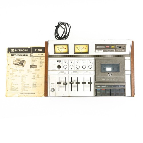 Hitachi 3500 stereo - hitachi, cassette