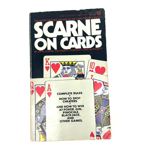 Scarne cards john - scarne,