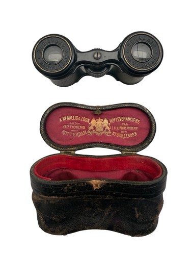 Antico binocolo rebaillio - a., &