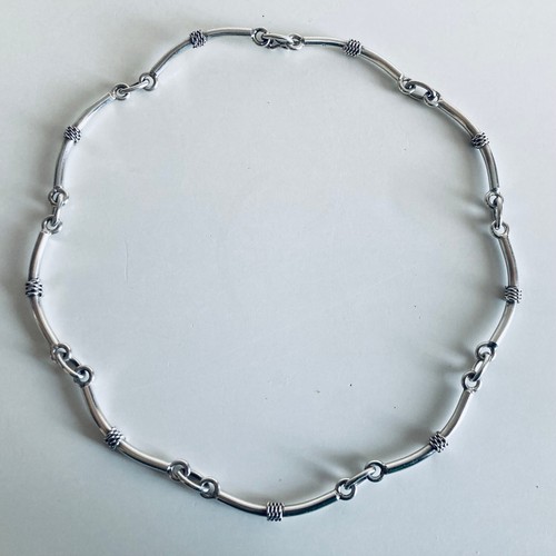 Collier argent massif - , vintage