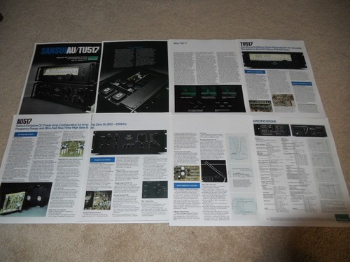 Sansui 517 - sansui, au-517/tu-517