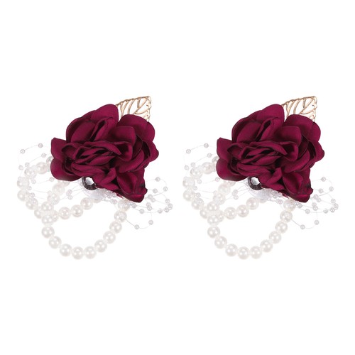 2pcs bracciale fiori 9x7cm - 2pcs,
