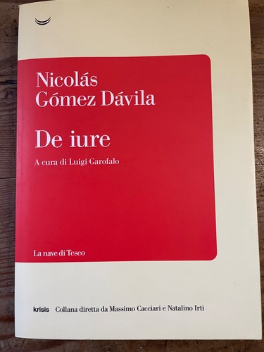 Nicolas gomez davila iure - nicolas, a