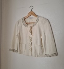 LIU JO White Studded Jacket