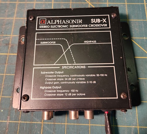 Alphasonik sub subwoofer - alphasonik, "sub-x"