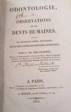 RARO LIBRO  DENTI Odontologie