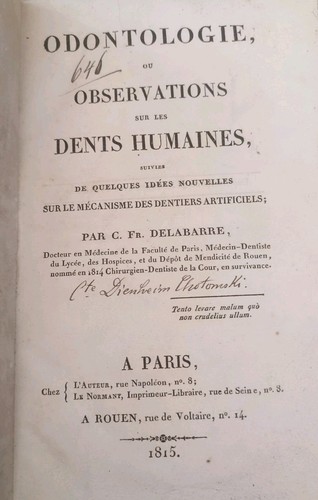 Raro libro denti - raro,