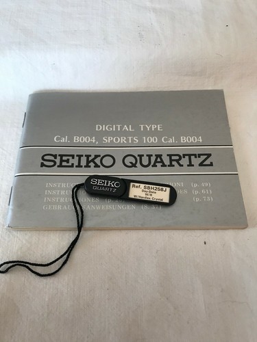 Seiko digital type - type, 100