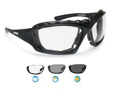 Bertoni Occhiali Fotocromatici Sportivi Antivento Moto Sci Sport Estremi F366A