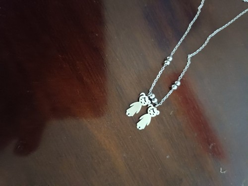 Collana bebè due bambine in - bambine,