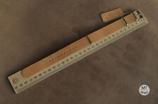 18/19/20/21/22 mm Cinturino artigianale vacchetta naturale pull-up Handmade Band