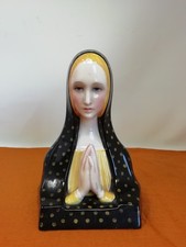 Statua ceramica madonna lenci - ceramica,