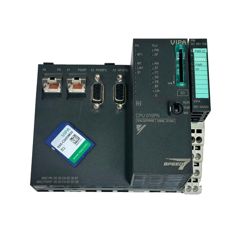 Cpu vipa 015pn 015 - 015-cefpr00, plc