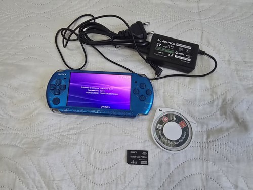 Sony psp 3004 vibrant blue - sony,
