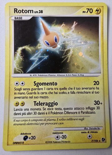 Pokemon rotom rara - lv.38,