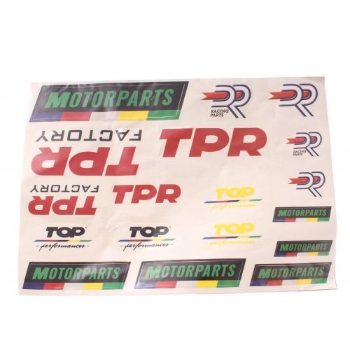 Foglio adesivi top - foglio, dr