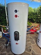FP- Tech  BOILER PUFFER ACC. ACQUA CALDA 500 Lt.DOPPIA SERPENTINA Solare termico