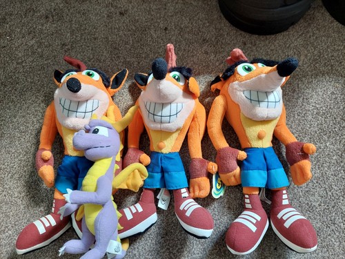 Fascio peluche crash bandicoot - peluche,