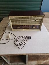 RADIO VINTAGE A VALVOLE MINERVA MILANO ACCENDE E SI SENTE