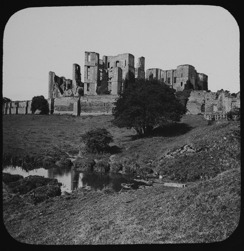 Antique magic lantern slide - antique,