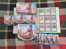 Kaladesh Completa 264/264 Magic + Fat pack + Booster box Prerealese Pack e altro
