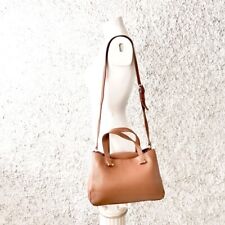 ZARA BORSA TRACOLLA MARRONE ECOPELLE BORSETTA