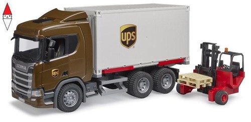 Modellino bruder camion ups - camion,