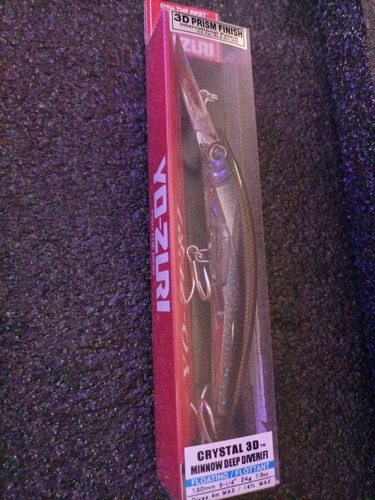 Zuri crystal minnow - yo-zuri, deep