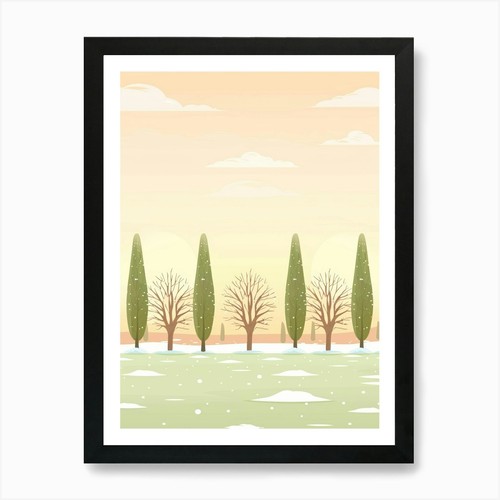 Paesaggio invernale stampe - paesaggio,