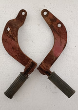 COPPIA di pedane poggiapiedi