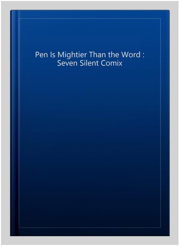 Pen mightier than - is,