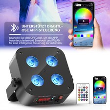 8 pezzi 108 W uplight faretto