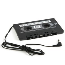 Adattatore CASSETTA Audio Jack 3,5mm cavo AUX per Radio lettore CD iPod MP3