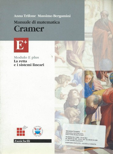 Manuale matematica cramer - manuale,