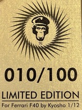 1:12 Ferrari F40 Kyosho Kit