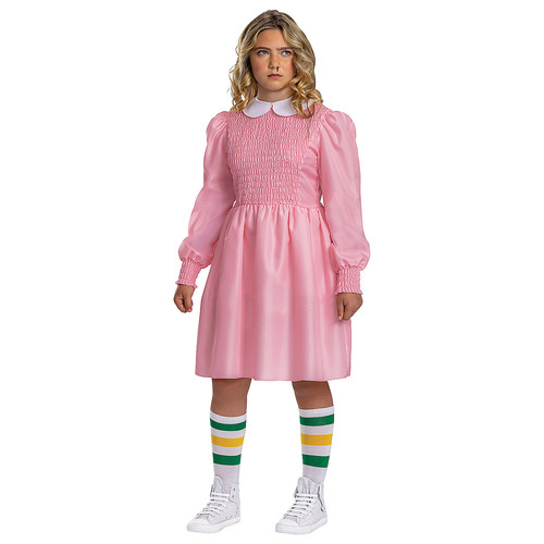 Costume vestito rosa classico