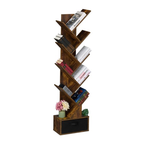 Relaxdays scaffale libreria - scaffale,