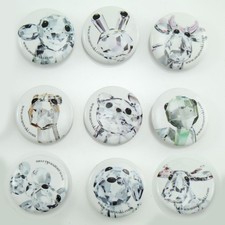 Swarovski lotto di 9 spille