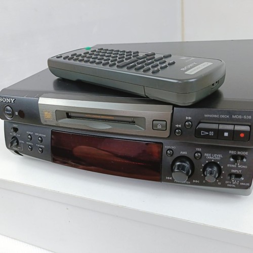 Sony mds s38 minidisc - sony, mds-s38