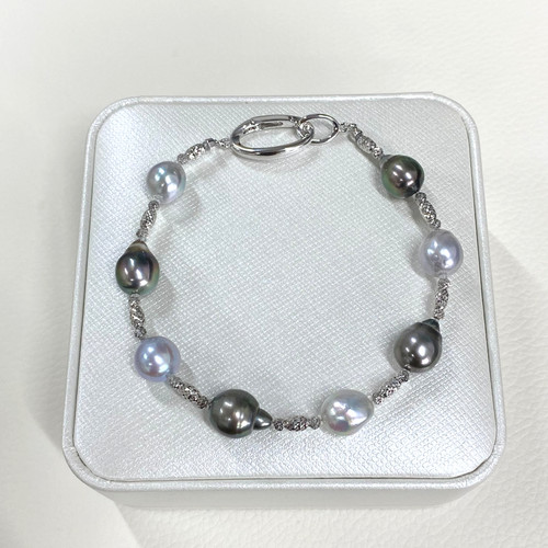 Bracciale perle coltivate - bracciale,